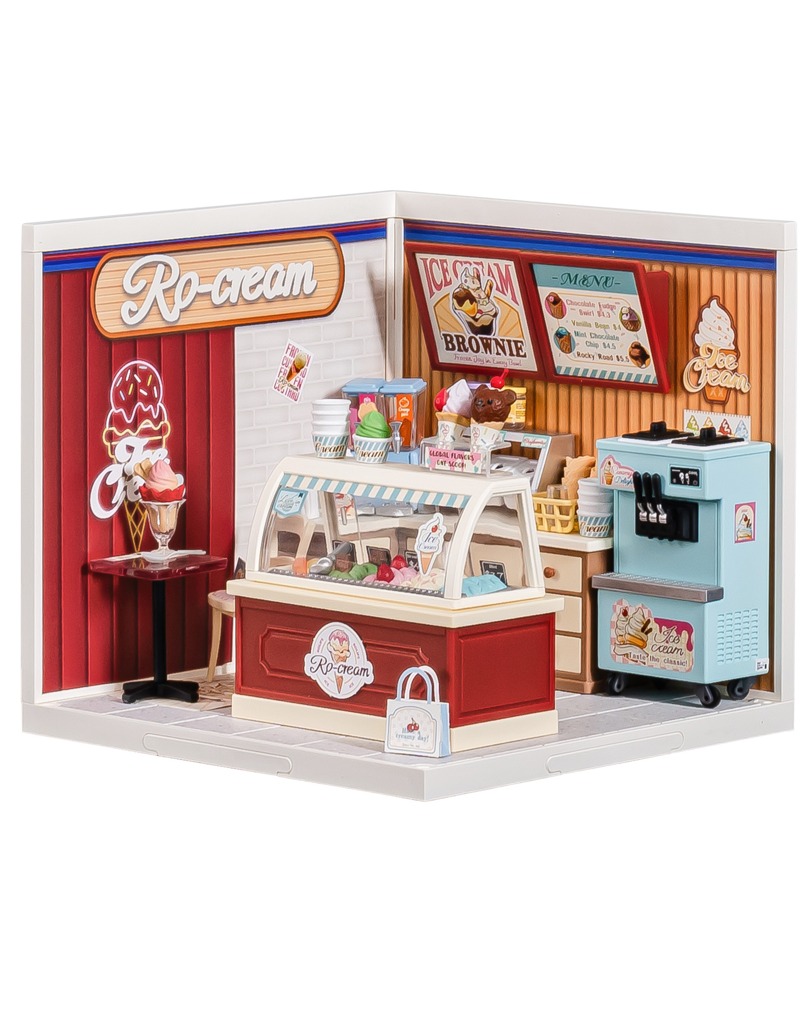 Rolife Super Creators DIY Plastic Mini House Building Set...