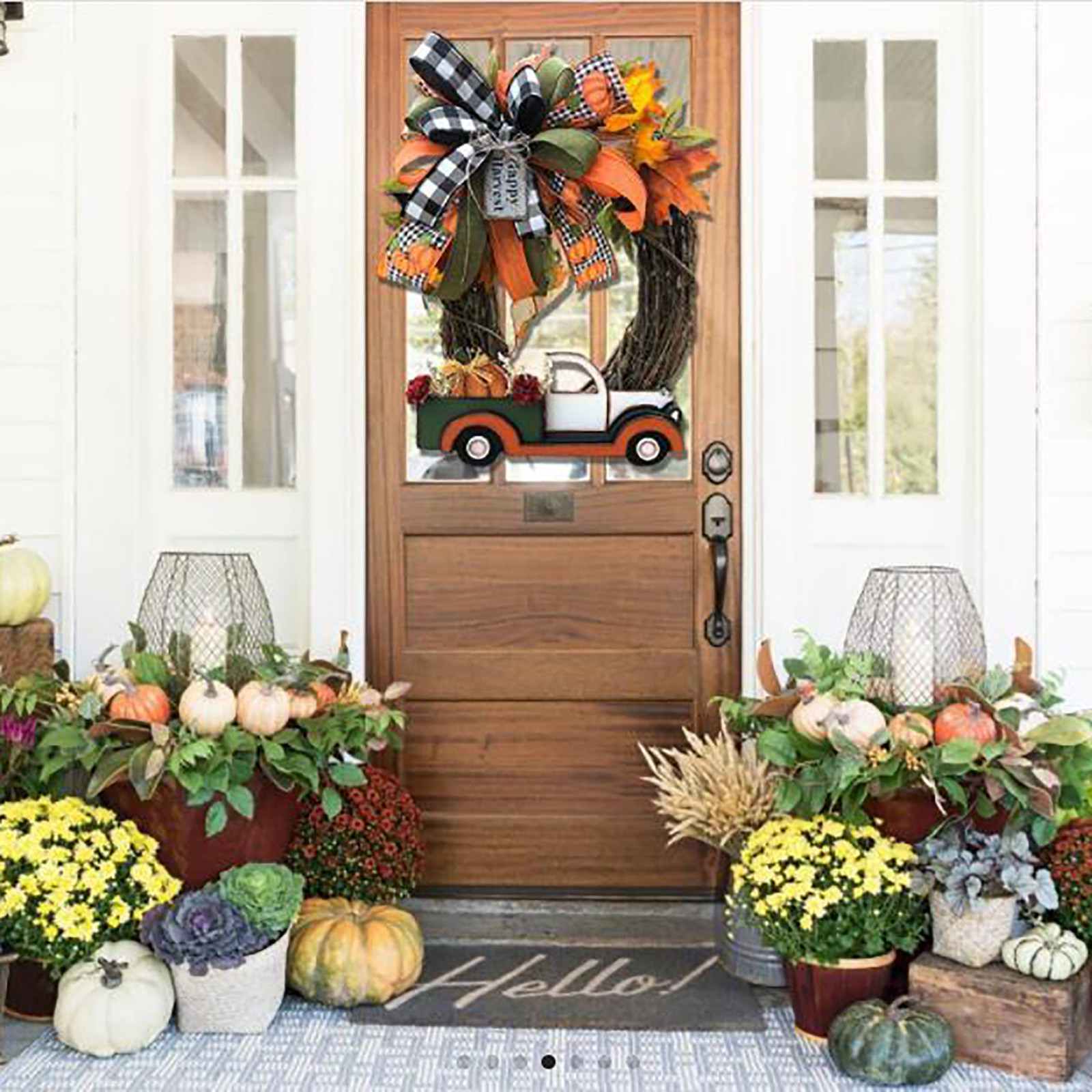 Halloween truck garland party decoration