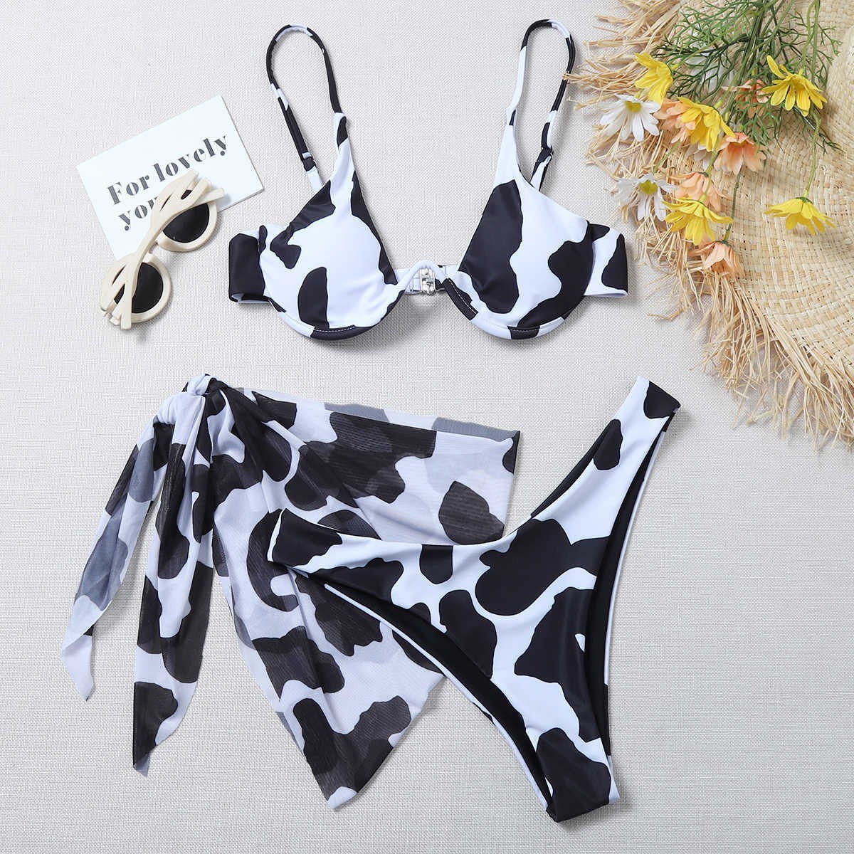Women’s Bikini Three-piece Swimsuit