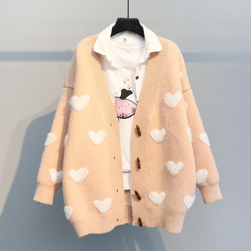 Women's New Style Sweater Coat Loose Knitted Cardigan