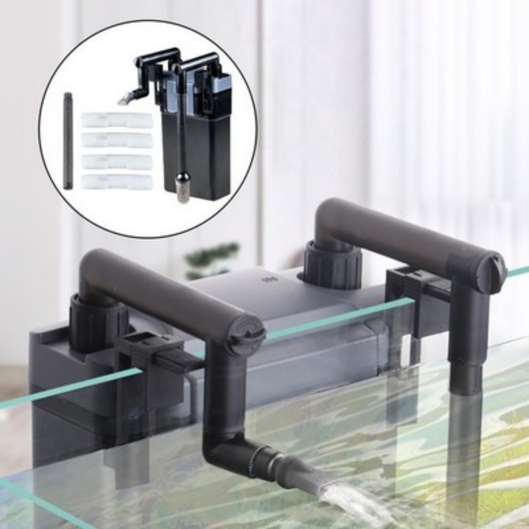 Fish Tank External Canister Filter Adjustable 135x245x60mm