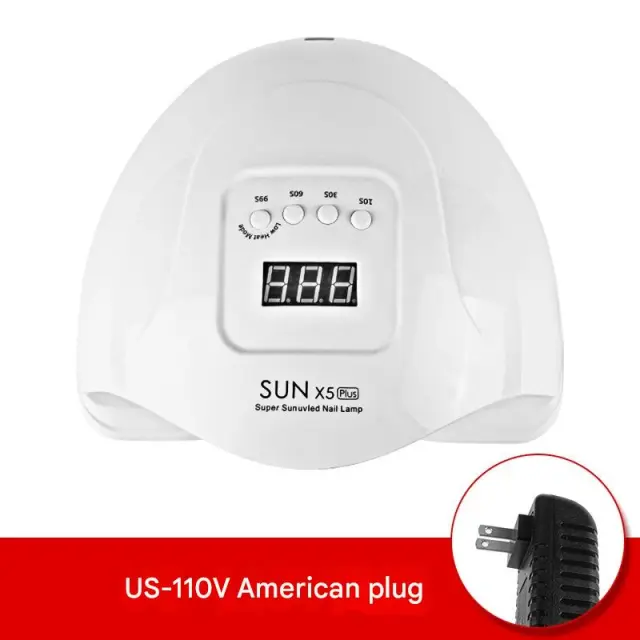 120W Nail Drying Lamp UV Nail Lamp UV Nail Light White - Shop at LoveMi