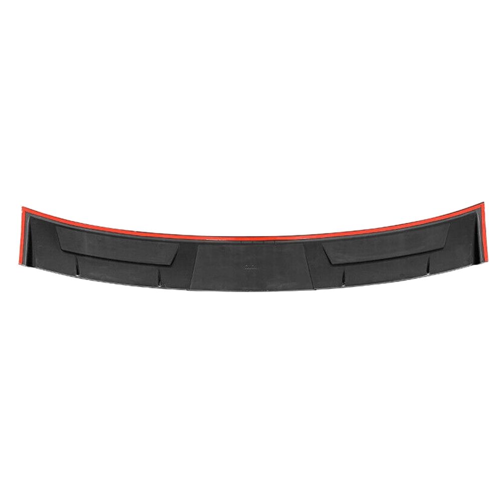 Fits 14-23 Infiniti Q50 V Style Carbon Fiber Print Rear Window Roof Spoiler Wing — foto 2