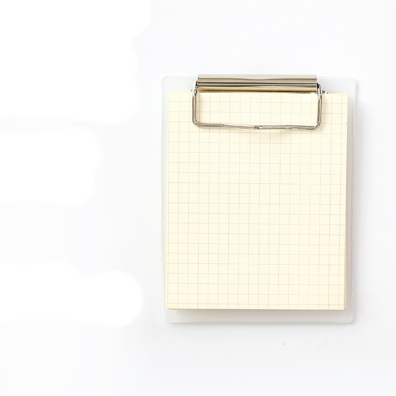 Creative Cowhide Color Board Clip Sticky Note For Students Can Tear N Times