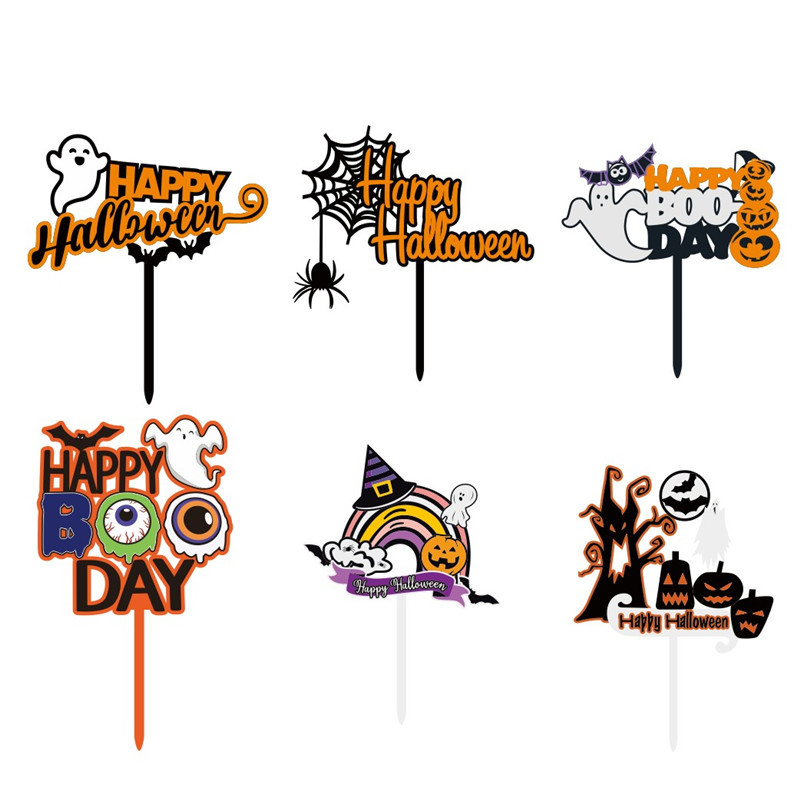 Halloween Decorating Party Supplies Cake Inserts (Double