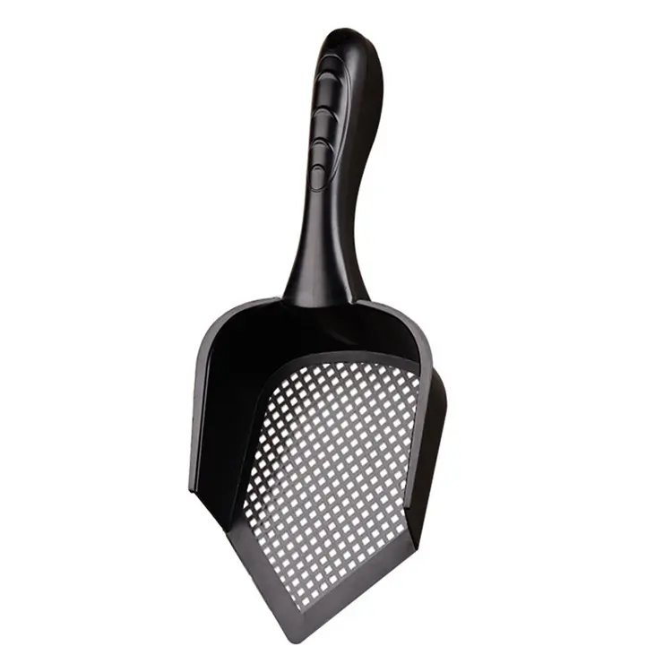 Plastic Shovel with Fine Holes for Cats
