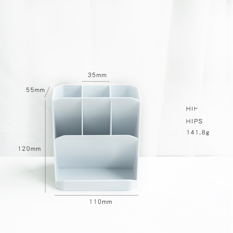 Student Desktop Multi-function Oblique Color Storage Pen Holder