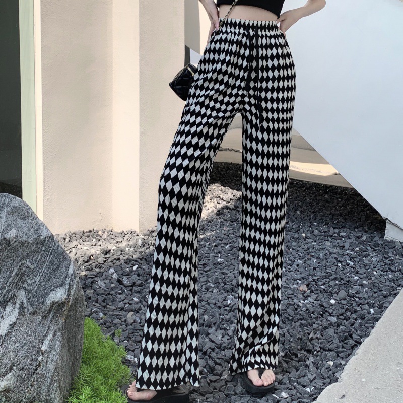 Title 6, Temperament Pleated High Waist Wide Leg Pants o...