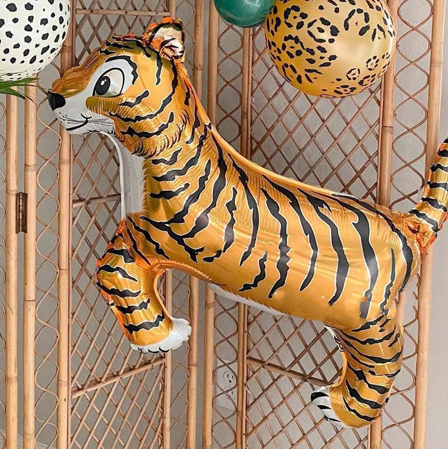 Cartoon Animal Pattern 4D Balloon Birthday