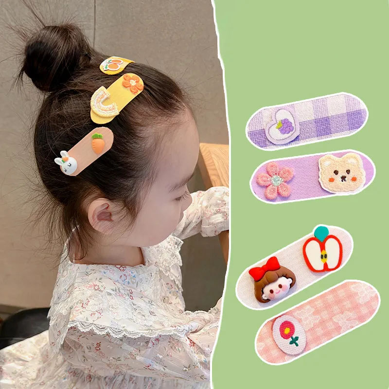 Baby Bangs Broken Hair Velcro Finish Artifact