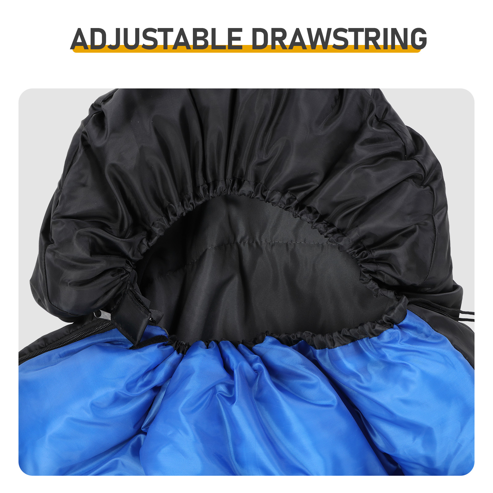 Lightweight Envelope Sleeping Bag, 42 to 68 °F
