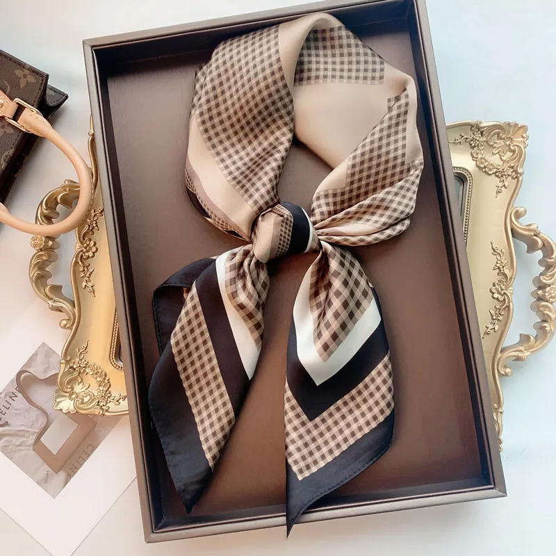 Women's Spring And Autumn Fashion Thin Professional Scarf - Ws553 Khaki