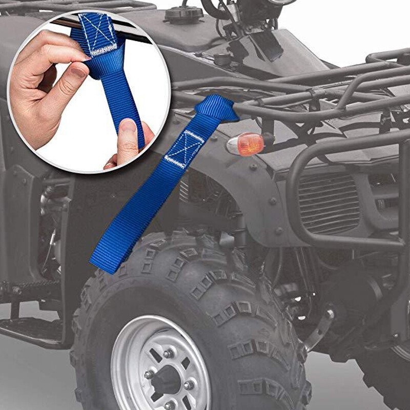 6pcs Motorcycle Motorbike Soft Loop Transport Tie Down Straps 2.5x30cm. — image 10