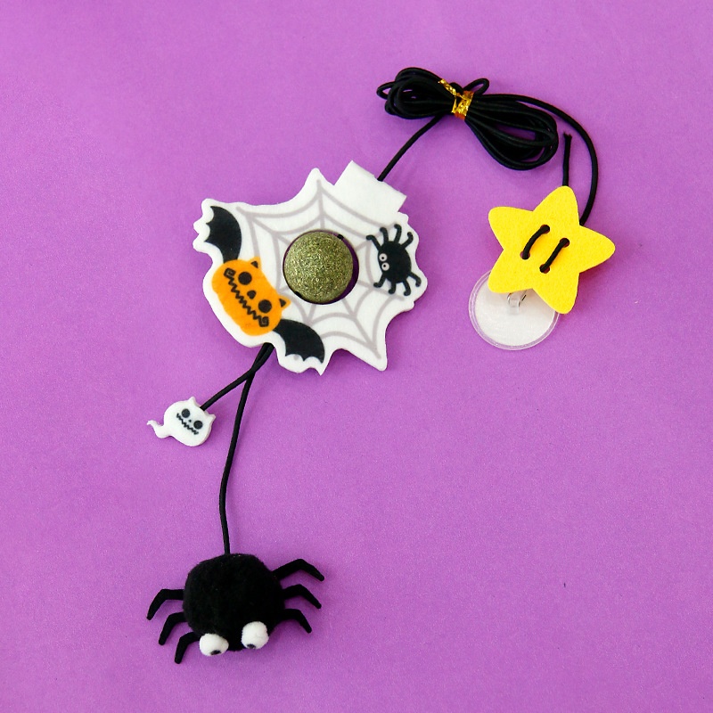 Elastic String Feather Cat Teaser