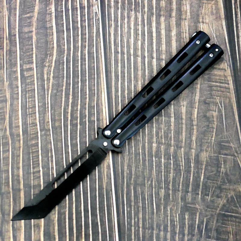 All black knife