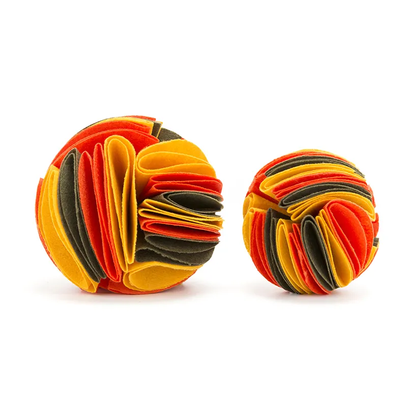 Foldable Dog Snuffle Ball Training Toys Increase
