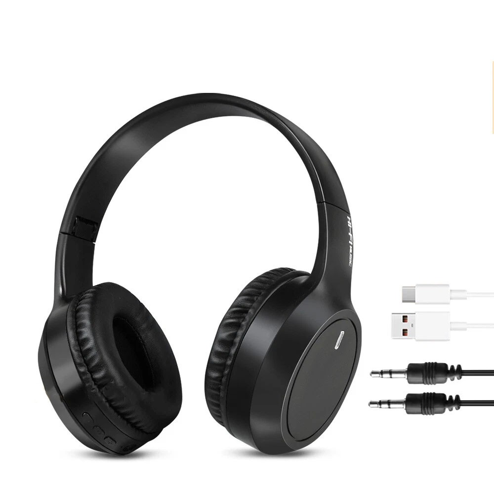 Wireless Headphones Bluetooth Earphones Headset Rechargeable With Mic AU Stock