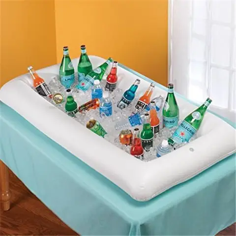 Summer Inflatable Water Bar Floating Table Tray Air Cushion