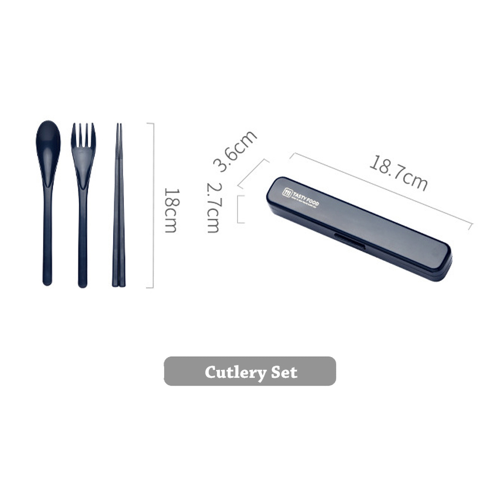 Blue Cutlery Set