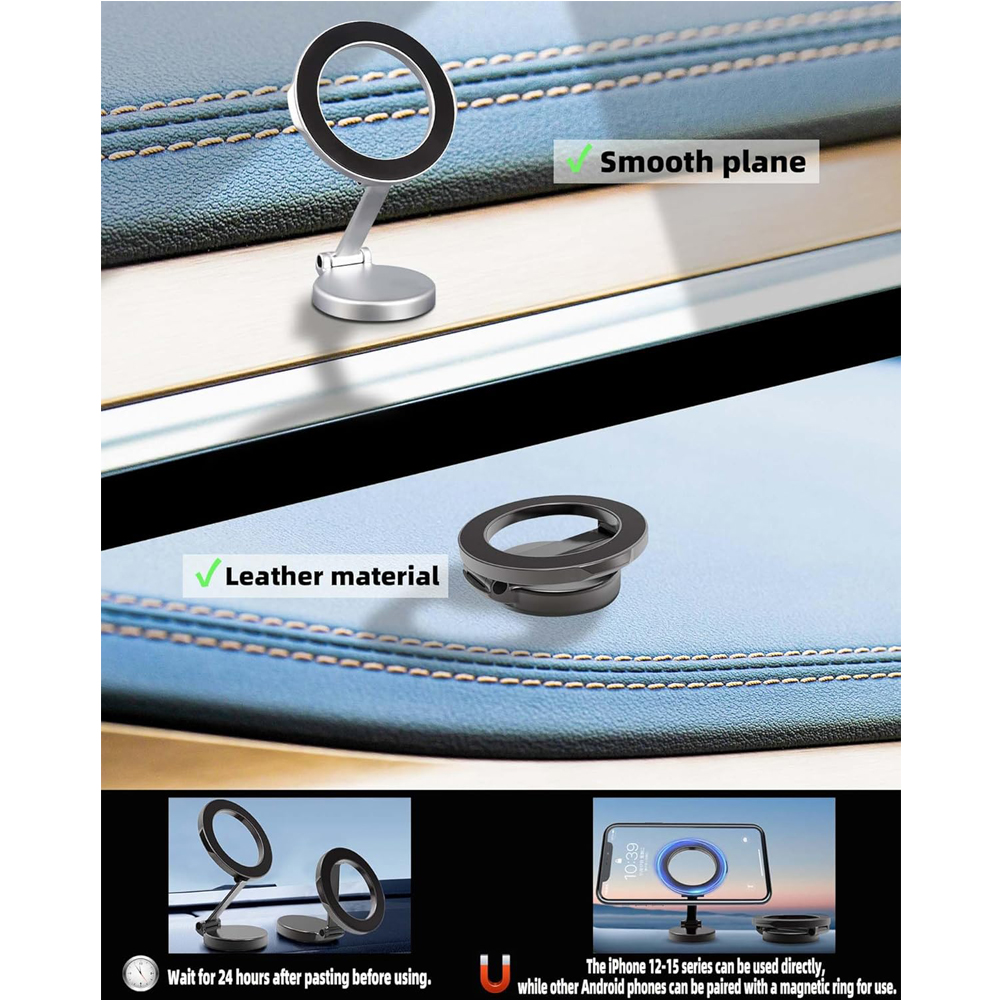 Mobile Phone Holder, Adjustable Magnetic Car Phone Holders_voghion.com