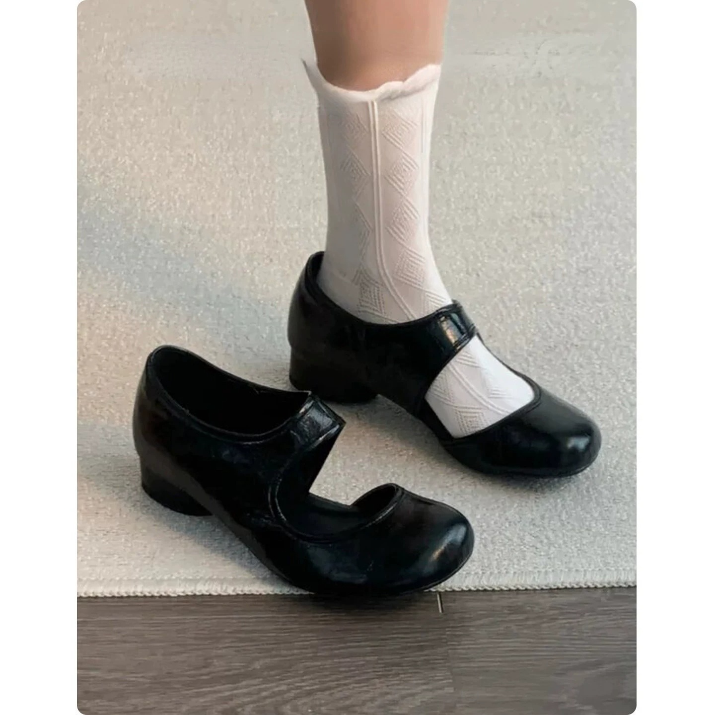 Hollow Out Mary Jane Flats, picture 2 of 5