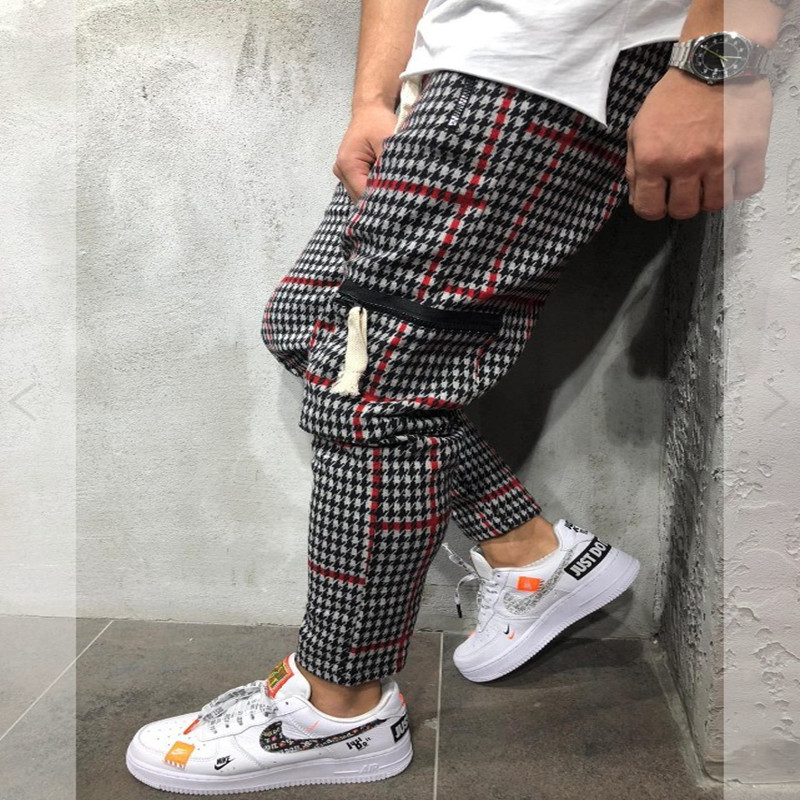 Title 2, Mens Fashion Striped Harem Trousers Hip-Hop Sw...