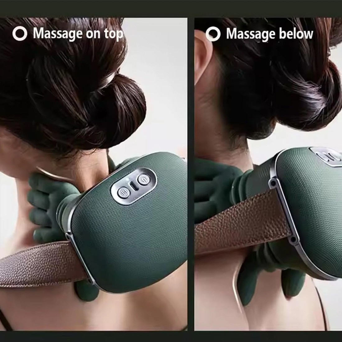 Neck Shoulder Massager With Heat Massagers Deep Tissue 4D Kneading 3 Speed — image 3