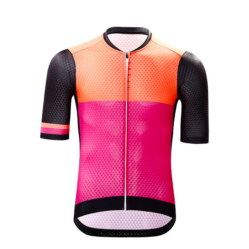 Men's Breathable Cycling Jersey Short Sleeve Top