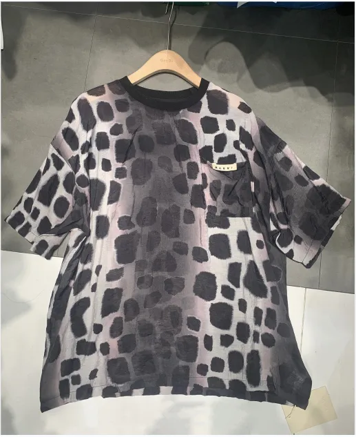 Women's Loose Top - Leopard Print