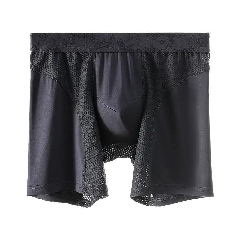Men's Lengthened Sports Boxers Modal Anti-Abrasion Briefs