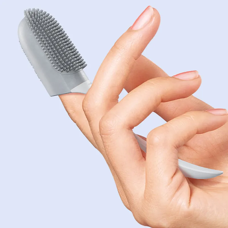Dog Tooth Cleaning Brush Care Finger Wrap Cat Dog Oral Cleaning Toothbrush Tool Silicone Dog Cat Finger Toothbrush Supplies Pet Products – image 6