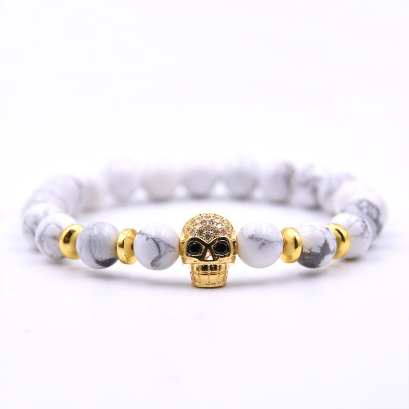 Natural Stone Beaded Bracelet, picture 3 of 5