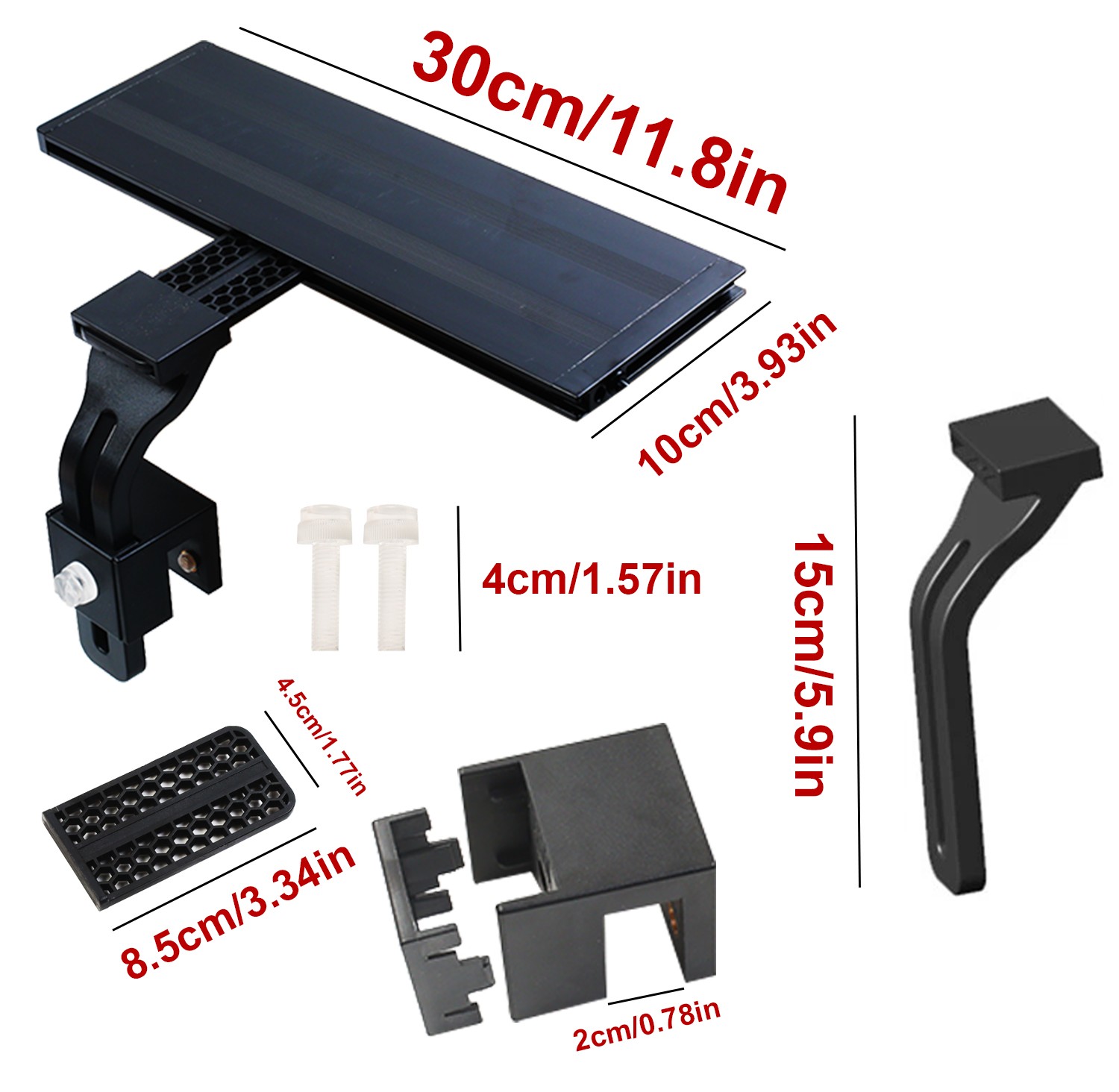 Lumière d'aquarium à spectre complet à clipser, minuterie réglable, luminosité – Image 3