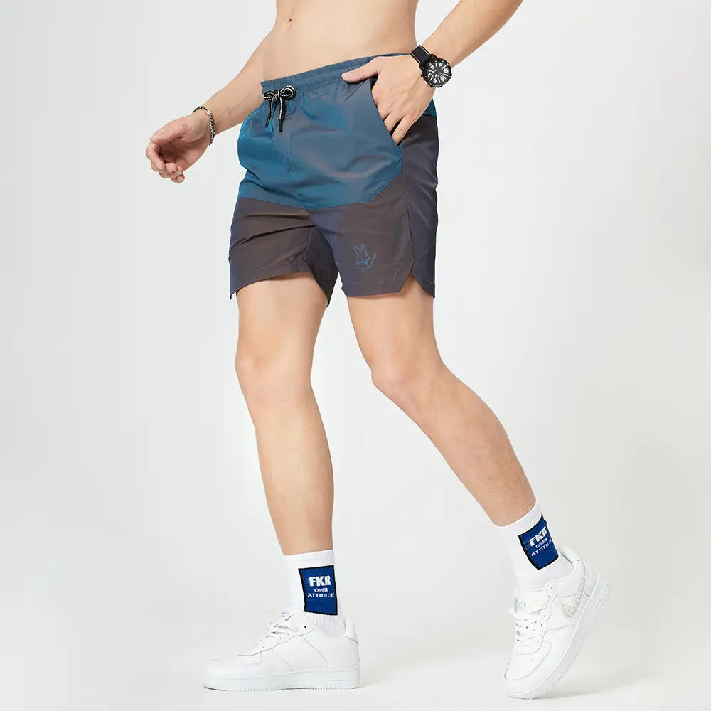 Men's Contrast Color Casual Pants Summer Loose Exercise Fitness