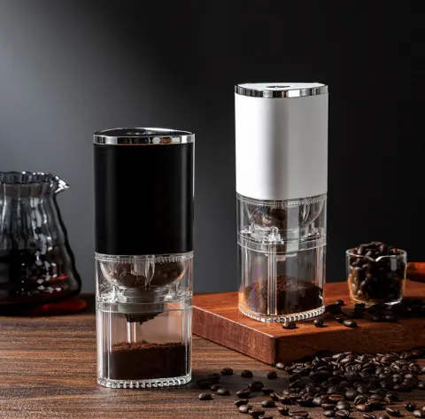 Electric Coffee Grinder Bean Cafe Automatic Portable USB Rechargeable