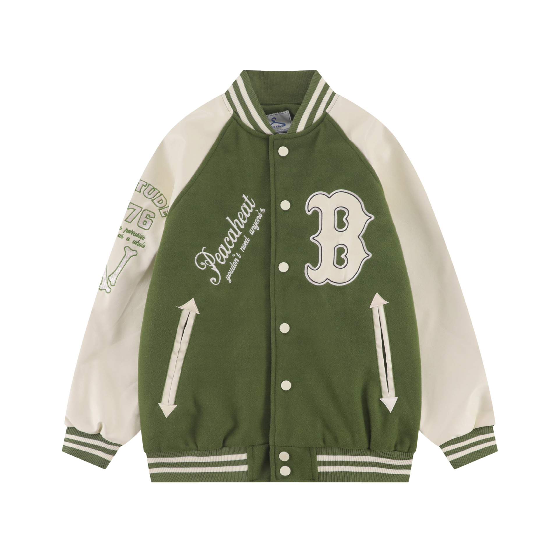 Autumn And Winter Tide Fried Street Collision Color Tops Men