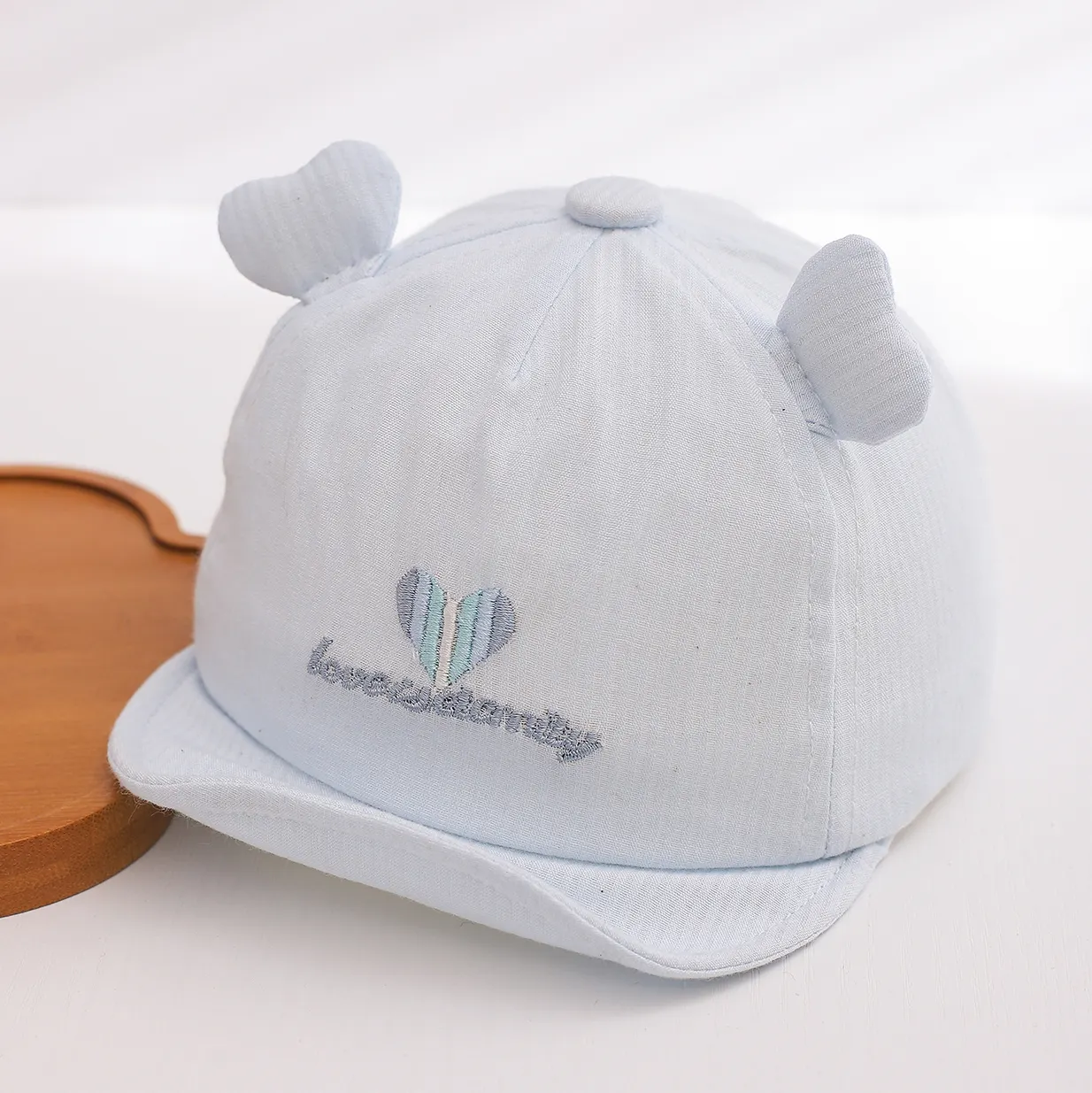 Summer Boys And Girls' Three-dimensional Heart-shaped Ear