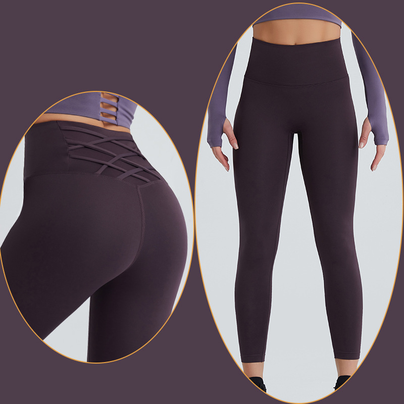 Title 7, Leggings sportivi da yoga da donna a vita alta ...