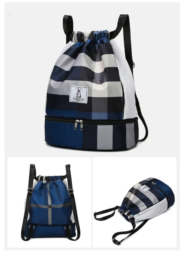 Women's Fashion Simple Lightweight Waterproof Casual Travel Bag Blue - Shop at LoveMi
