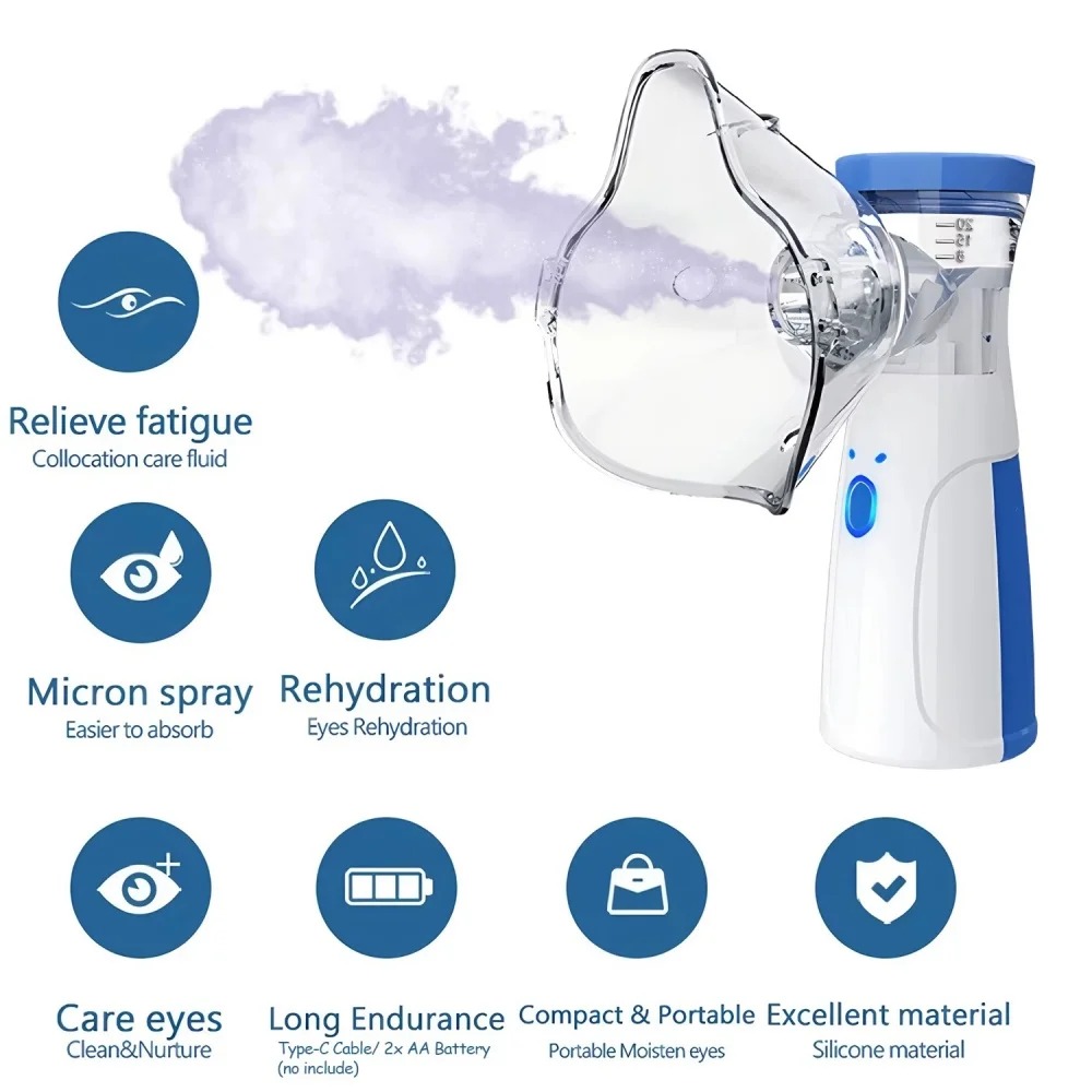 Portable Facial Steamer With Nano-ion Mist, Spray, Nebulizer, Beauty — image 9