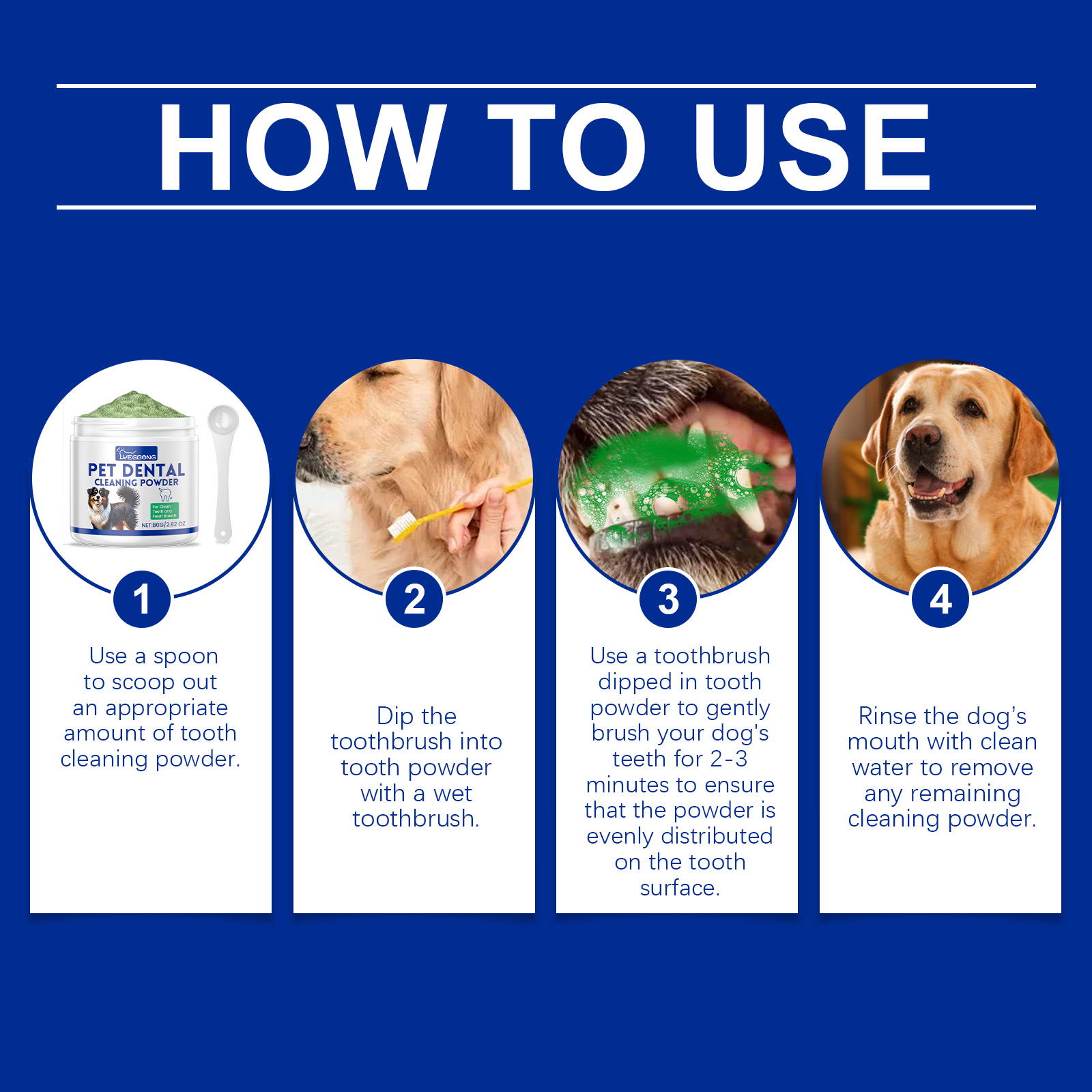 Dog Tooth Cleaning Powder 2