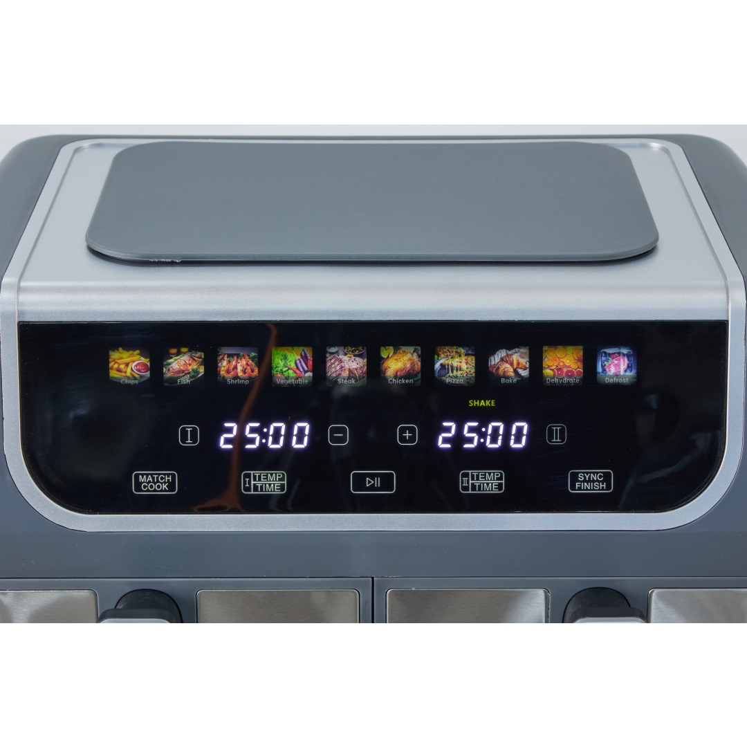 Double-basket Air Fryer, With A 9.5-liter Large Capacity, Independent Temperature Control, And 10 Preset… image 27