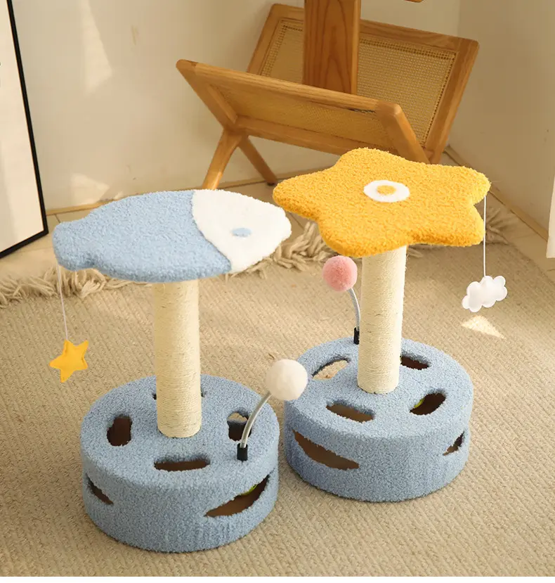 Kitten Cat Climbing Frame Small Cat Scratching Post Sisal