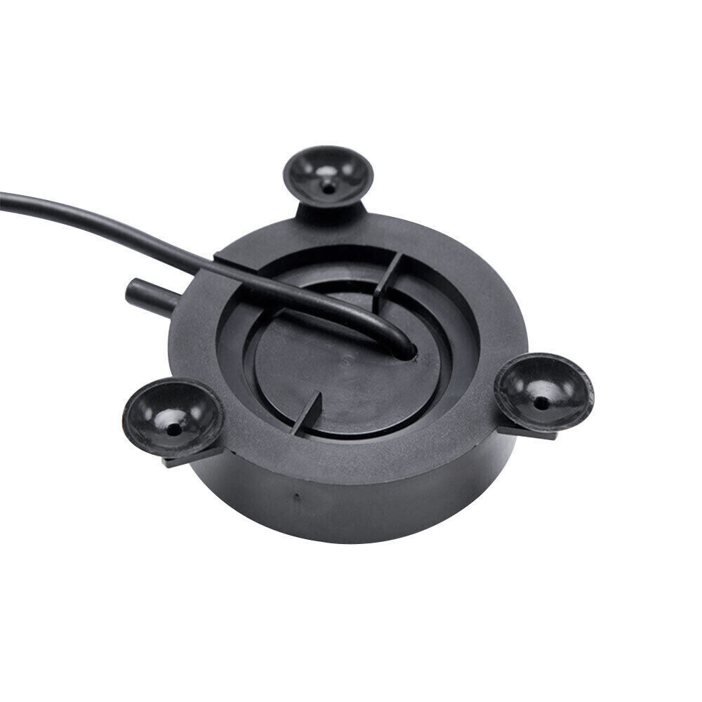 LED Aquarium Light Fish Tank Bubble Round Air Stone Disk Color Changing UK 3