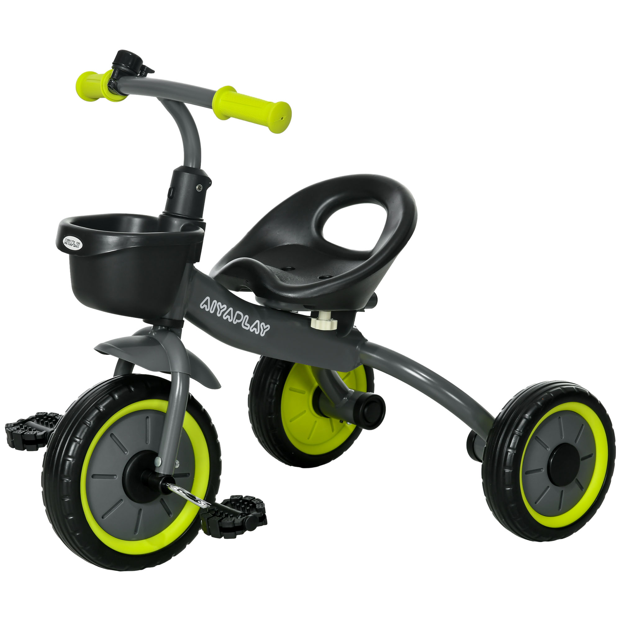 Children's Tricycle With Adjustable Seats, Basket, And Bell, Suitable — image 8