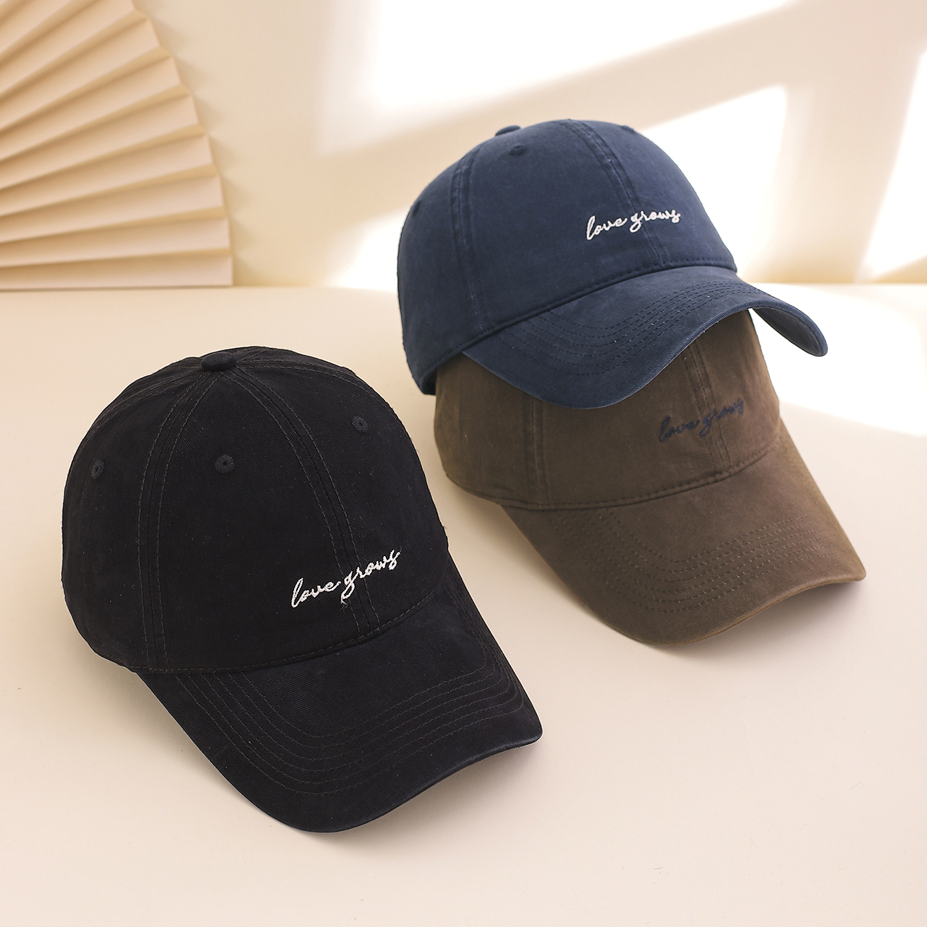 Embroidered Slogan Sunshade Versatile Adjustable Casual Baseball Cap Suitable For All Seasons, Daily Outings, Outdoor Activities, Fashionable Beanie Hat