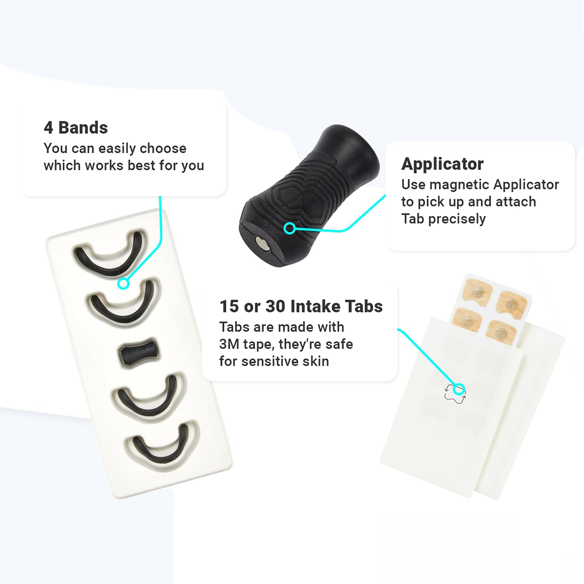 Breathing Nasal Strips Boost Oxygen Intake Stop Snoring Skin Safe Sleeping Aids