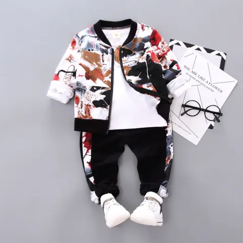 Children's Clothes Boys' Suits Autumn Three-Piece