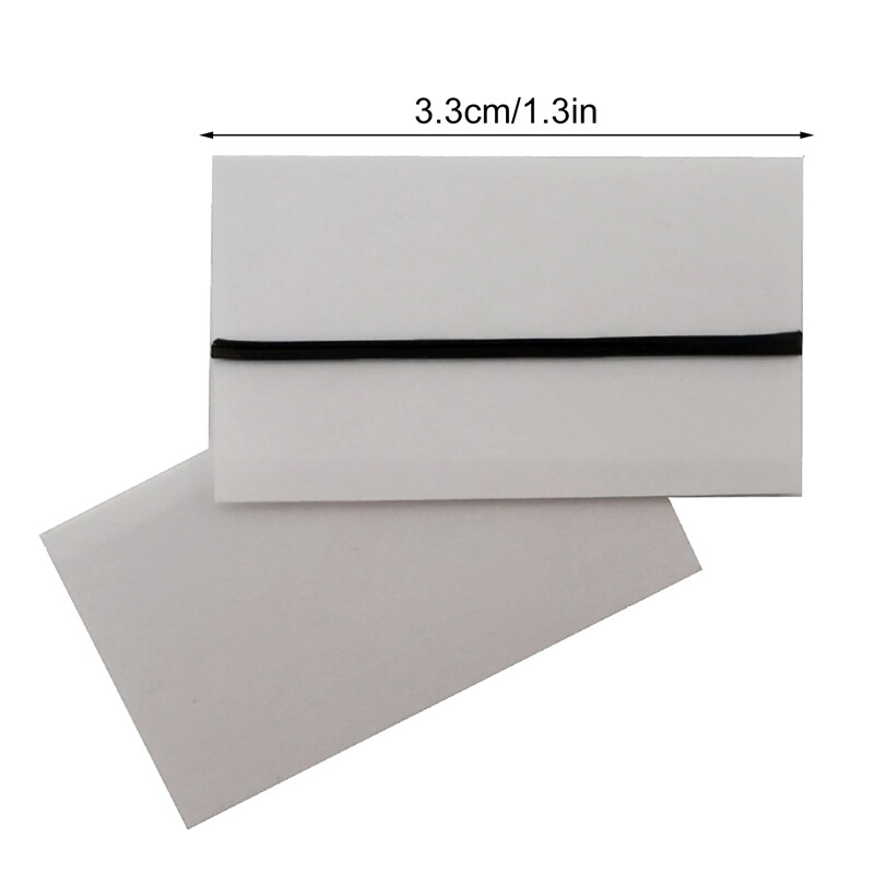 UK 40 PiecesBox Reusable Self-Adhesive Eyelash Glue Strip False Eyelashes Black