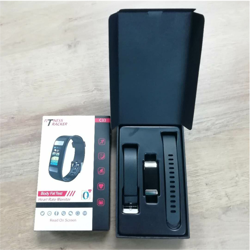 C33 Body Fat Monitoring Sports Bluetooth Smart Bracelet - Image 2